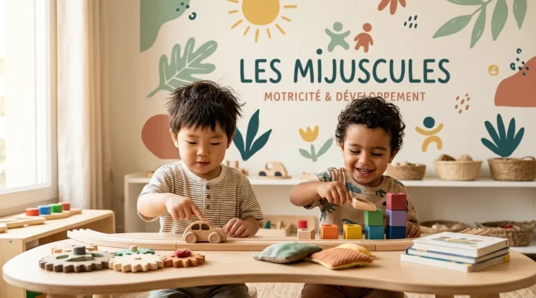 Micro-crèche Les Mijuscules - autonomie au quotidien des enfants lors d'activités Montessori encadrées
