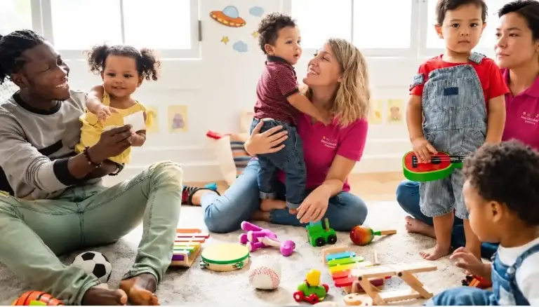 Micro-crèche Les Mijuscules - environnement familial et rassurant avec professionnelles bienveillantes