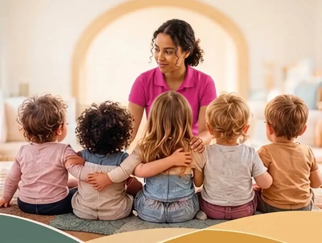 Micro-crèche Les Mijuscules - socialisation en douceur des enfants en petit groupe avec éducatrice bienveillante