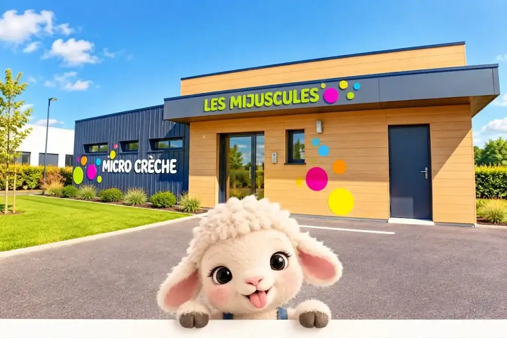 Micro-crèche Les Mijuscules à Thiant - façade extérieure de la micro-crèche