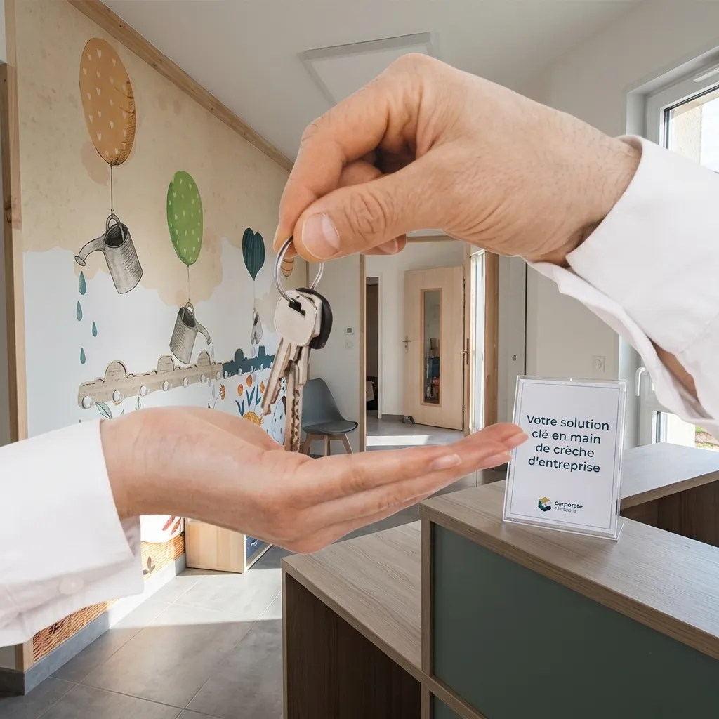 Solution clé en main berceau d'entreprises Les Mijuscules à Aulnoy-Lez-Valenciennes, Rouvignies et Thiant - remise des clés et réservation de places en crèche pour les entreprises